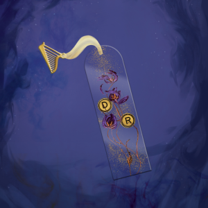 Büyülü Mektuplar Serisi Charmlı Şeffaf Ayraç Büyülü Mektuplar Serisi Charmlı Şeffaf Ayraç