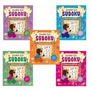 Çocuklar İçin Sudoku Set ( 5 Kitap) Çocuklar İçin Sudoku Set ( 5 Kitap)