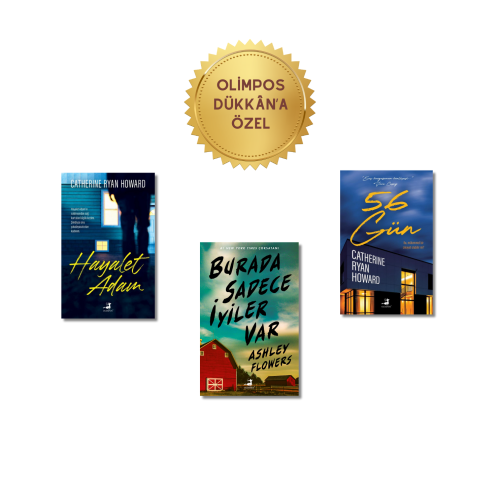 Hayalet Adam - 56 Gün - Burada Sadece İyiler Var - 3 Kitap Set