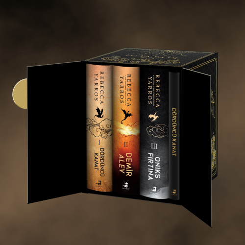 Dördüncü Kanat Özel Kilitli Kutu Seti (Ciltli) - Olimpos Yayınları Kit