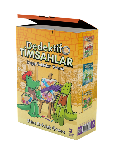 Dedektif Timsahlar 3 Kitaplık Kutulu Set (4-5-6) - Olimpos Yayınları K