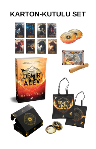 KUTULU SET- DEMİR ALEV KARTON KAPAK