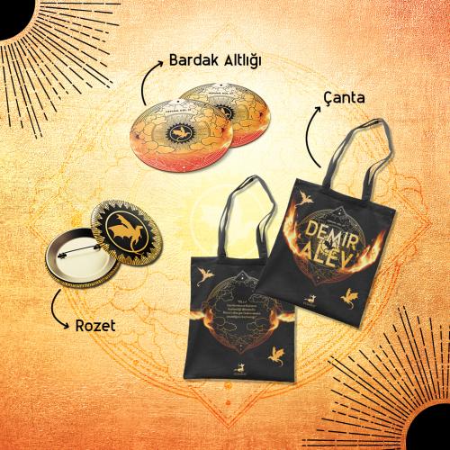 KUTULU SET- DEMİR ALEV KARTON KAPAK - Olimpos Yayınları Kitap Dolu Gün