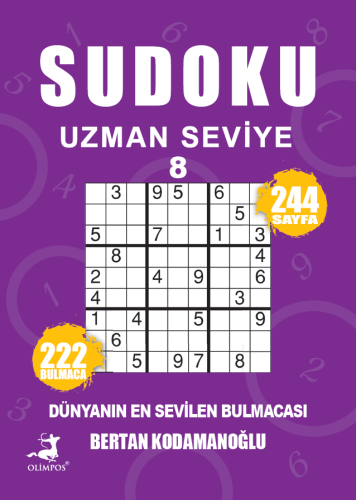 Sudoku Uzman Seviye 8 - Olimpos Yayınları Kitap Dolu Günler Diler...