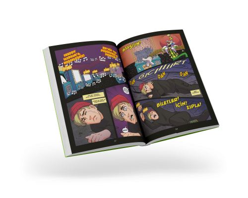 Fazbear`in Korkunç Tipleri Grafik Roman Serisi 5 - Olimpos Yayınları K