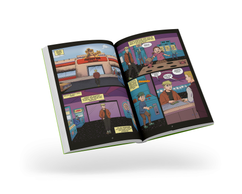 Fazbear`in Korkunç Tipleri Grafik Roman Serisi 5 - Olimpos Yayınları K