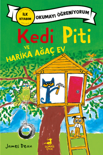 Kedi Piti ve Harika Ağaç Ev - Olimpos Yayınları Kitap Dolu Günler Dile
