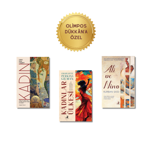 Kadın - Ali ve Nino - Kadınlar Ülkesi 3 Kitap Set