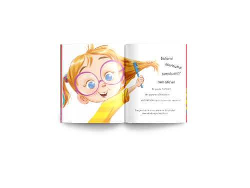 Meraklı Mine - Olimpos Yayınları Kitap Dolu Günler Diler... Meraklı Mine - Olimpos Yayınları Kitap Dolu Günler Diler...