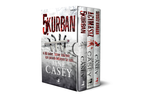 Jane Casey Maeve Kerrigan Serisi 1 - Kutulu Set - Olimpos Yayınları Ya
