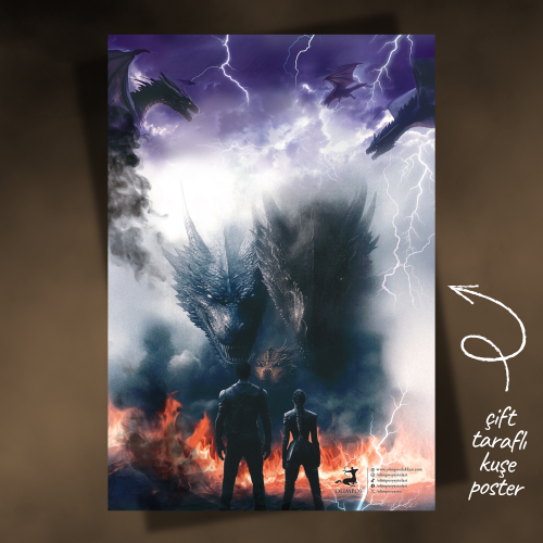 Dördüncü Kanat Kuşe Poster - Olimpos Yayınları Kitap Dolu Günler Diler Dördüncü Kanat Kuşe Poster - Olimpos Yayınları Kitap Dolu Günler Diler