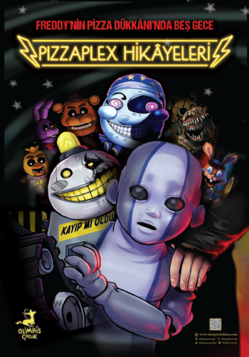 Pizzaplex'ten Hikâyeler 3 Kitaplık Kutulu Set - Olimpos Yayınları Kita