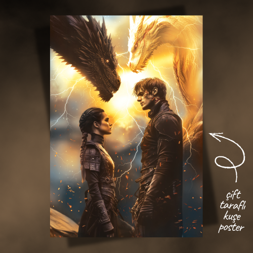 Dördüncü Kanat Kuşe Poster - Olimpos Yayınları Kitap Dolu Günler Diler Dördüncü Kanat Kuşe Poster - Olimpos Yayınları Kitap Dolu Günler Diler