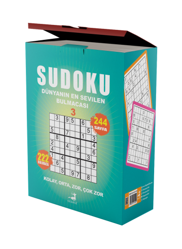 Sudoku Dünyanın En Sevilen Bulmacası 5 Kitap Set (1-2-3-4-5) - Olimpos