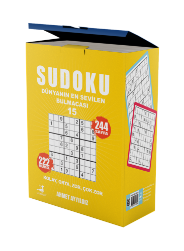 Sudoku Dünyanın En Sevilen Bulmacası 5 Kitap Set (11-12-13-14-15) - Ol