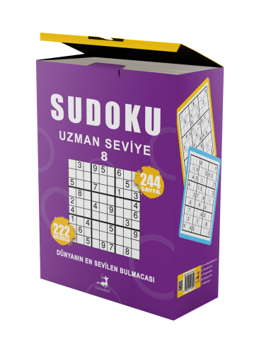 Sudoku Uzman Seviye 5 Kitap Set (6-7-8-9-10) - Olimpos Yayınları Kitap