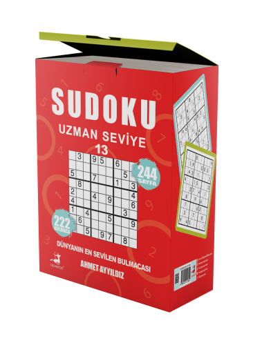 Sudoku Uzman Seviye 5 Kitap Set (11-12-13-14-15) - Olimpos Yayınları K